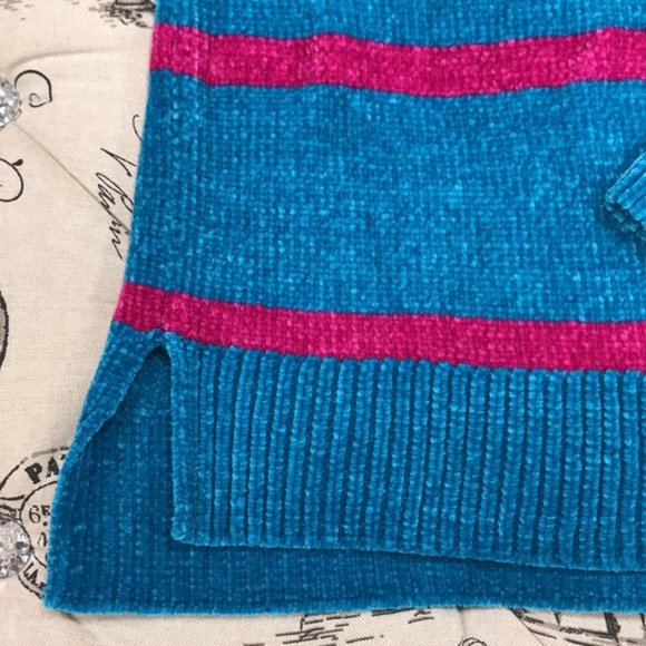 Maison Jules Audrey Chenille Striped Sweater - Picture 5 of 5